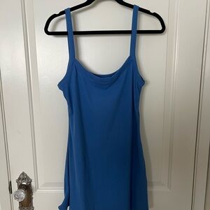 Cotton On Blue Rib Contrast Cami Mini Dress